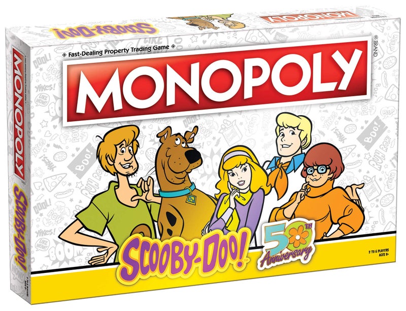 USAOPOLY Monopoly Scooby-Doo! Board Game | Official Scooby-Doo! Merchandise Based on The Popular Scooby-Doo! Cartoon | Classic Monopoly Game Featuring Scooby-Doo! Characters - Image 1