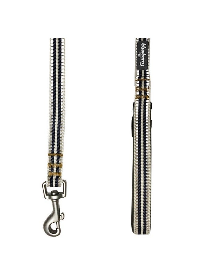 Blueberry Pet Blueberry Pet 3M Reflective Dog Leash - Soft & Comfortable Handle, Strong & Durable Nylon, Olive & Blue-Gray  - Image 3