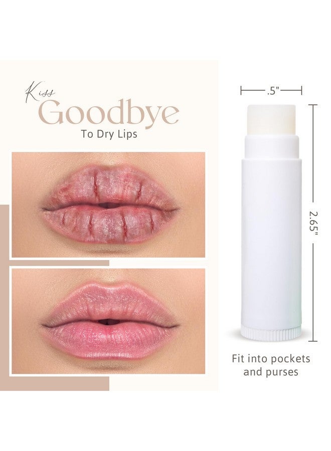 Bella Donna Lip Balm Bulk Unlabeled - Made in USA Bulk Chapstick - Natural Ingredients Vitamin E Shea Butter - Custom Chapstick Bulk For Party & Wedding Favors (50 Count, Vanilla) - Image 5