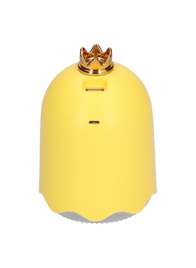 Generic valueable 1 Ultrasonic aroma diffuser with a "Royal Crown" design and portable humidifier with LED light - bright yellow color - Image 3