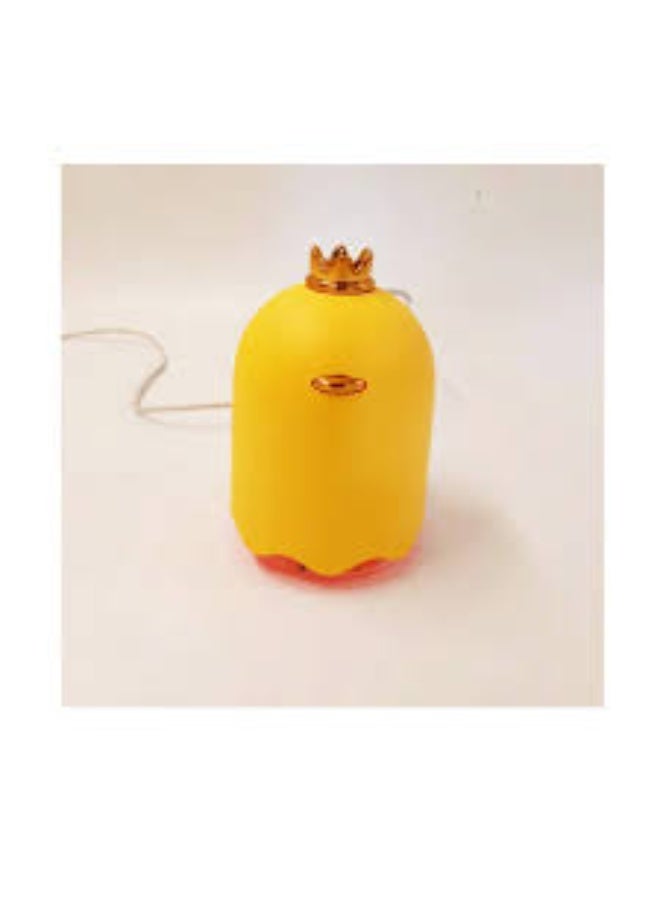 Generic valueable 1 Ultrasonic aroma diffuser with a "Royal Crown" design and portable humidifier with LED light - bright yellow color - Image 2