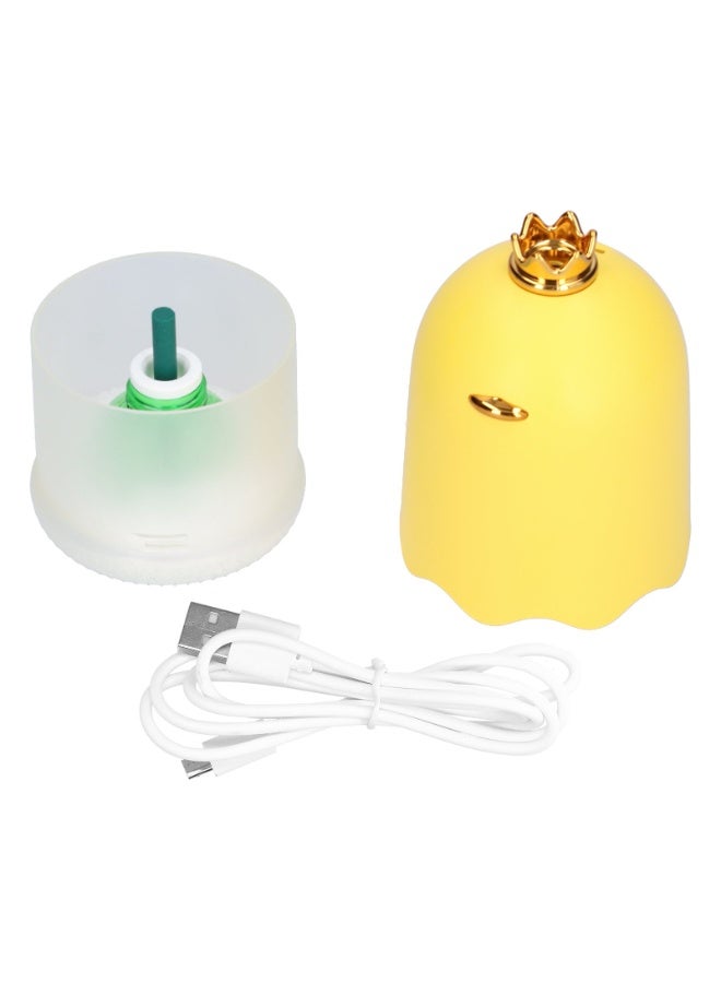 Generic valueable 1 Ultrasonic aroma diffuser with a "Royal Crown" design and portable humidifier with LED light - bright yellow color - Image 4