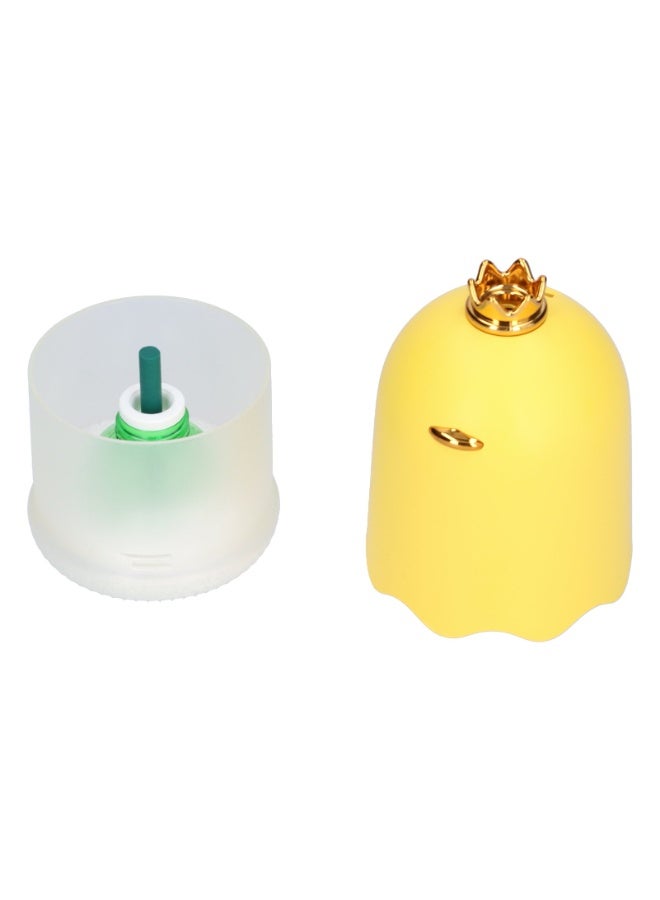 Generic valueable 1 Ultrasonic aroma diffuser with a "Royal Crown" design and portable humidifier with LED light - bright yellow color - Image 5