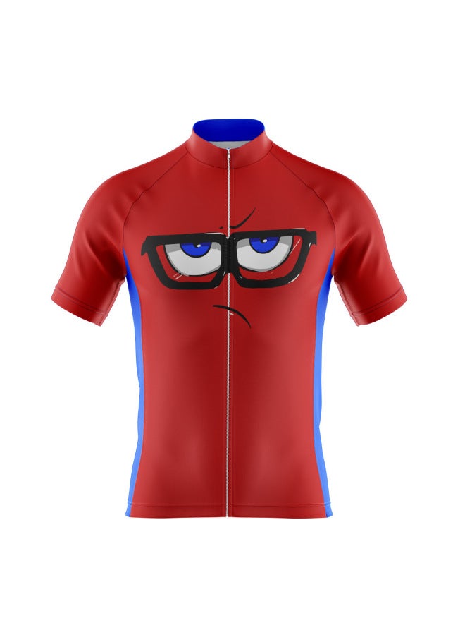 New Cartoon Cycling Clothes Bicycle Shirt Moisture Wicking Men's And Women's Summer Road Cycling Team Clothes