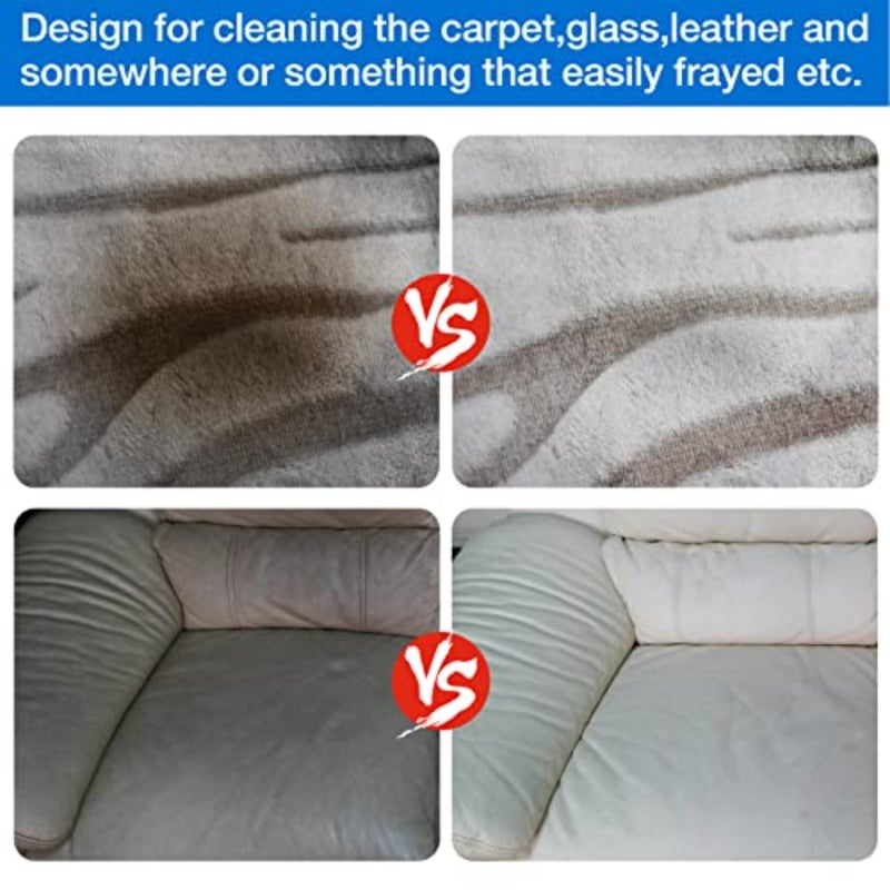 Unbekannt Drill Cleaning Brush, 4 Pieces Rotating Brush Cleaning 2/3.5/4/5 Inch for Electric Drill, Drill, Soft Bristle Cleaning for Carpet White - Image 4