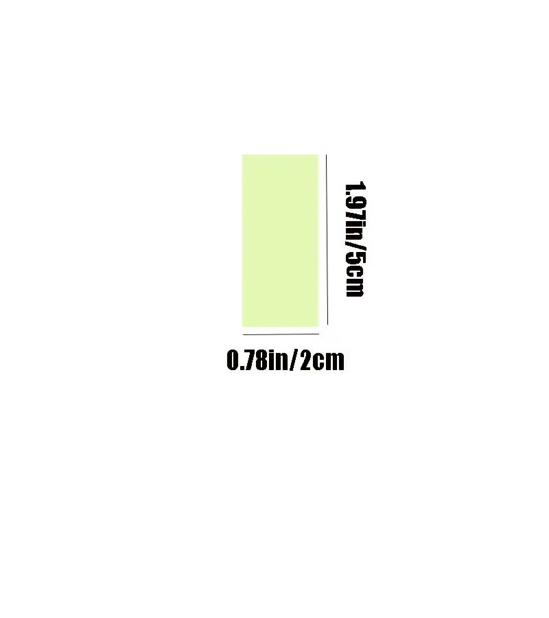 20pcs Glow In The Dark Stickers Safety Tape for Switches Stairs Walls - Image 2