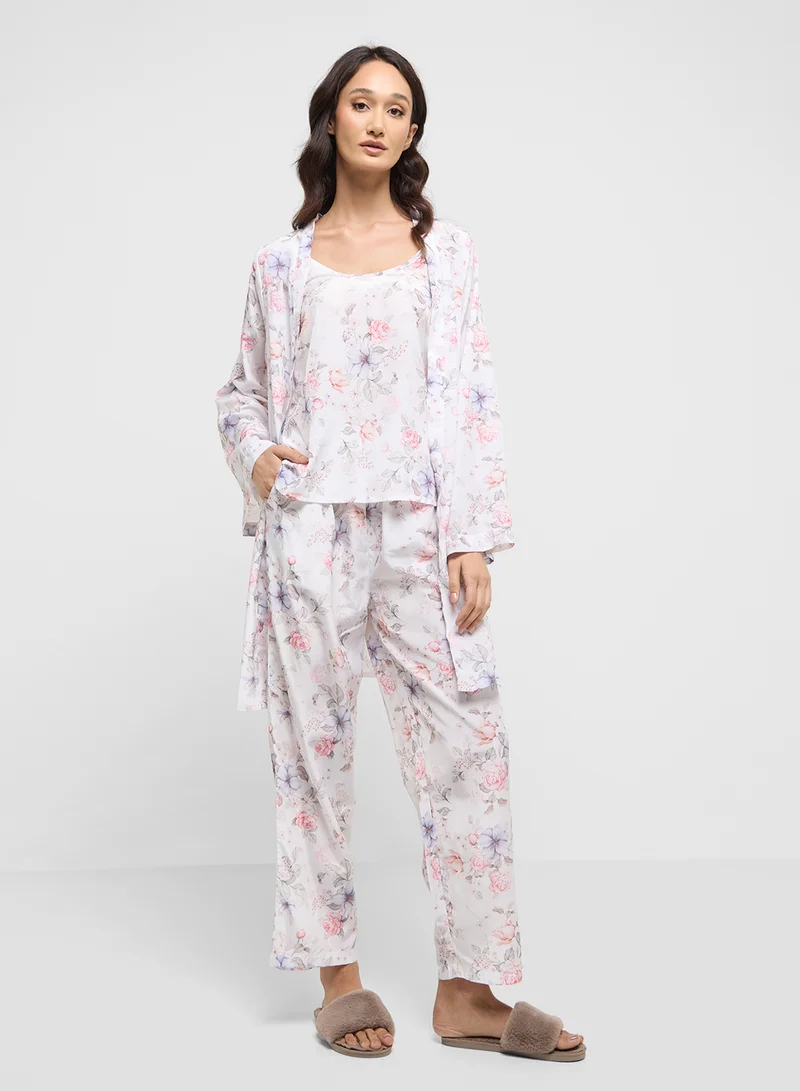ELLA 3 Piece Pyajama Set