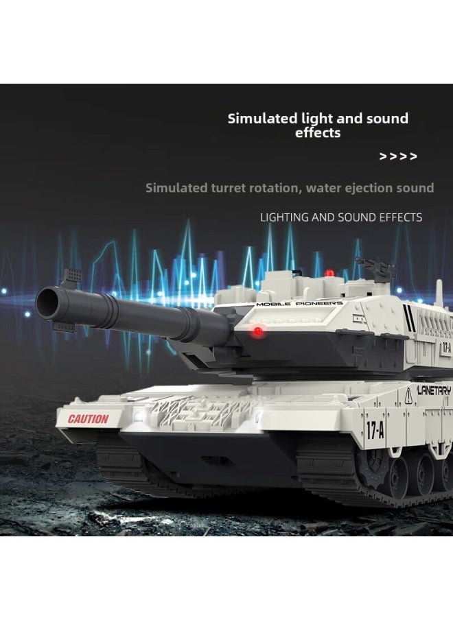Children's Tank Remote Control Car Simulation Sound Effect 8-way Function Electric Launch Remote Control Toy Boy Gift Cool-Color:1:10 Gatling Catapult Charge Car SL-6080