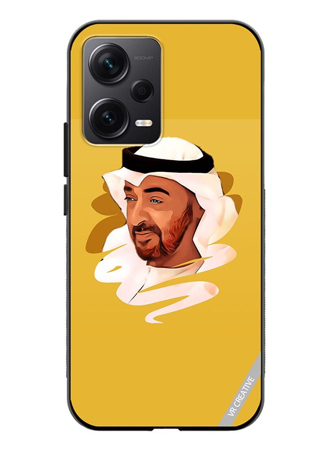 VR CREATIVE Protective Case Cover For Xiaomi Redmi Note 12 Discovery Sheikh Mohamed Bin Zayed Al Nahyan Design Multicolour - Image 1
