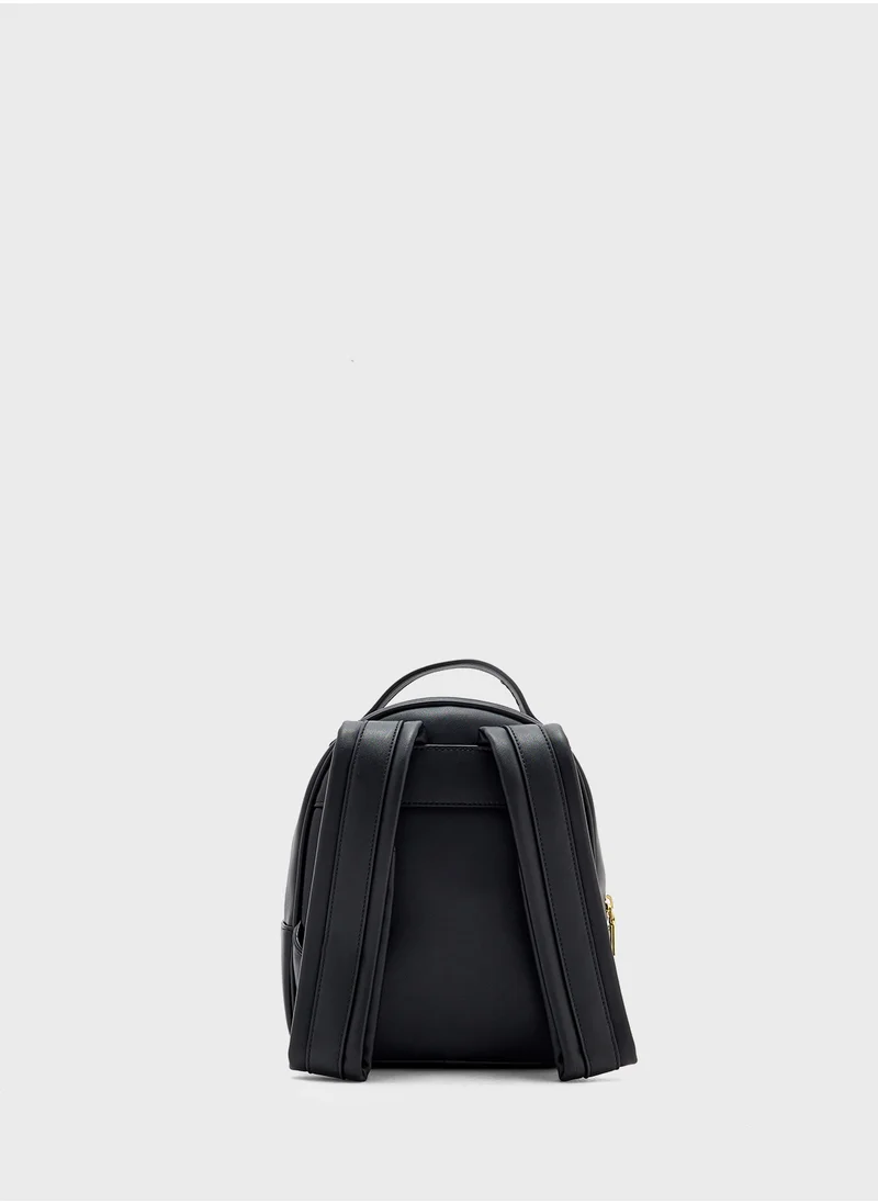 Love Moschino Top Handle Zip Over Backpack