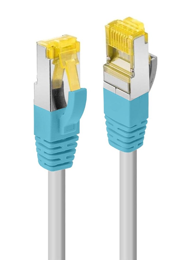 MOWSIL Ethernet Cable Cat7 1M Gigabit Network Cable High-Speed Flat 10Gbps Shielded Internet Cable RJ45 Ethernet Cable Patch Cable Compatible for Gaming PS5 PS4 PS3 Xbox Laptop Modem Router Computer - Image 1