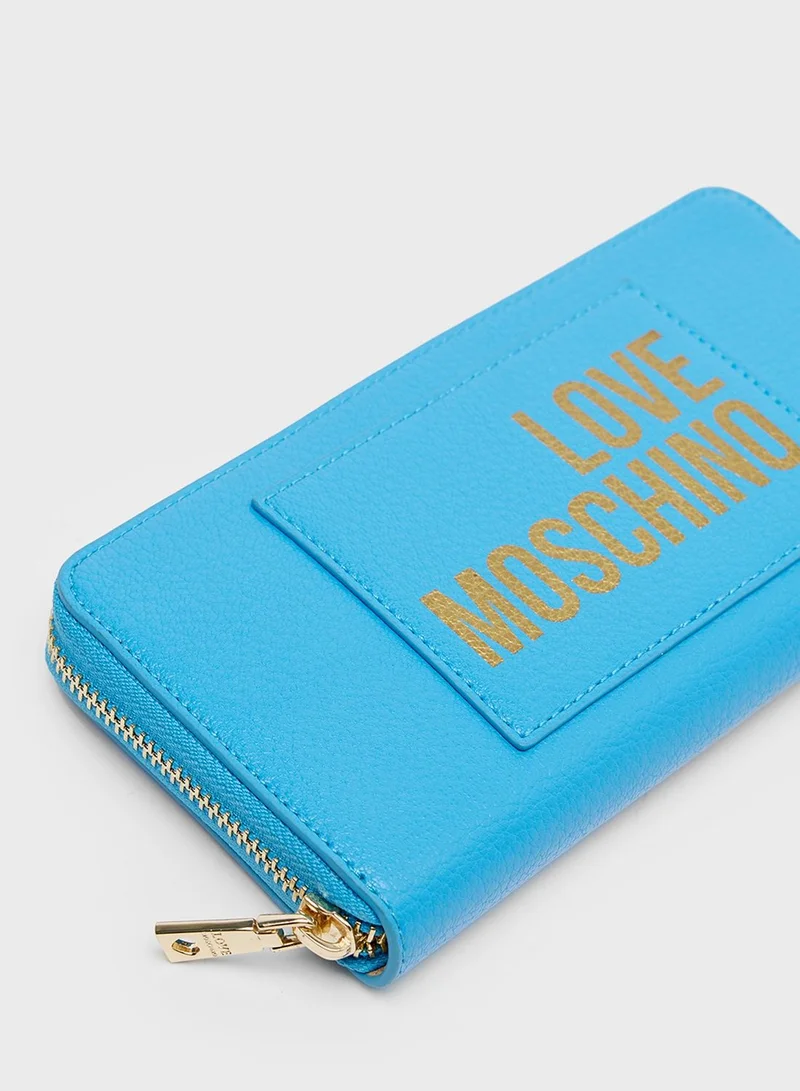 Love Moschino Zip Around Wallet