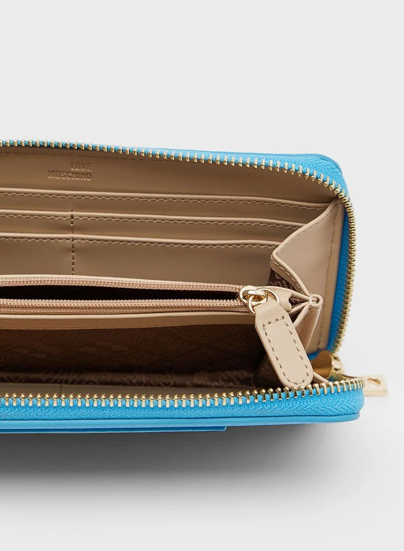Love Moschino Zip Around Wallet