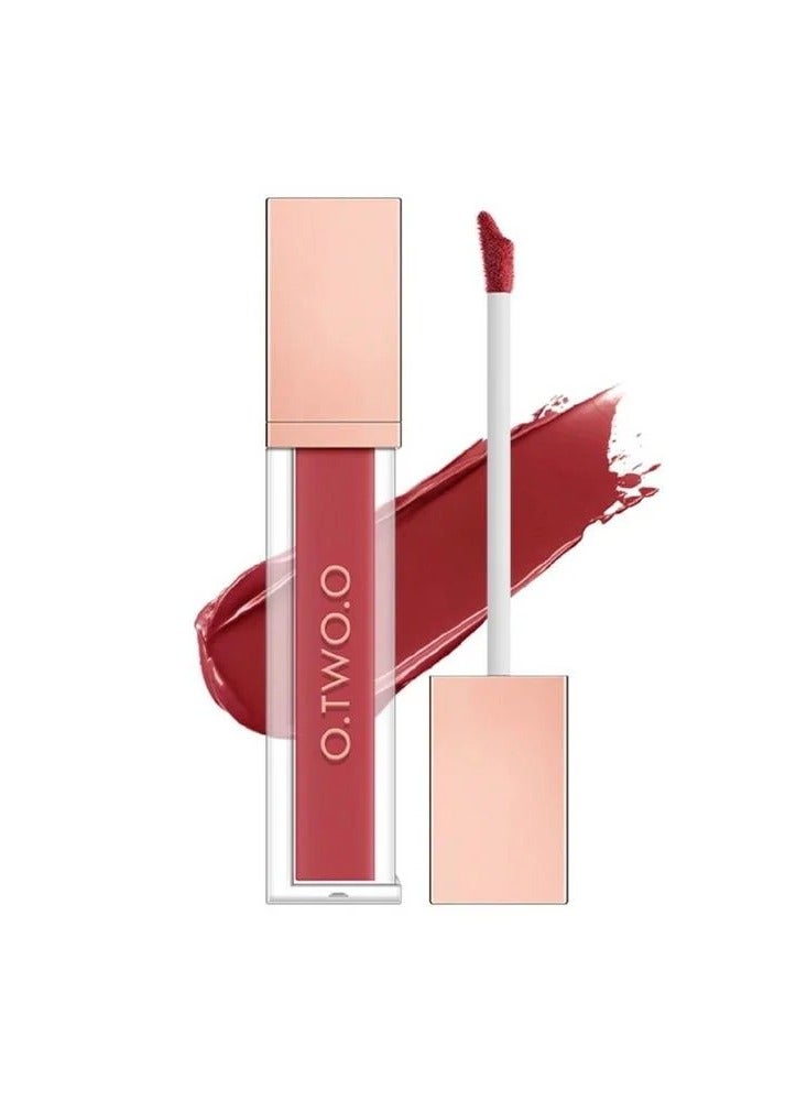 O.TWO.O Matte Waterproof Liquid Lipstick 04 Rose Cameo Brown 5g - Image 1