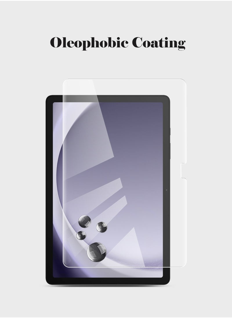 Techie HD Tempered Glass Screen Protector for Samsung Tab A9 Plus 11 Inch 2023 - Anti Reflection Anti Bubbles 9H Hardness 0.33 mm Rounded Edges Easy Installation  - Image 3