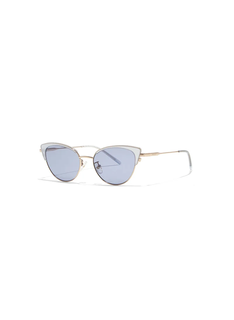 30Sundays Daisy,Women Sunglasses, Cat Eye Sunglasses, UV Protection: UV400 (Blue,Blue)