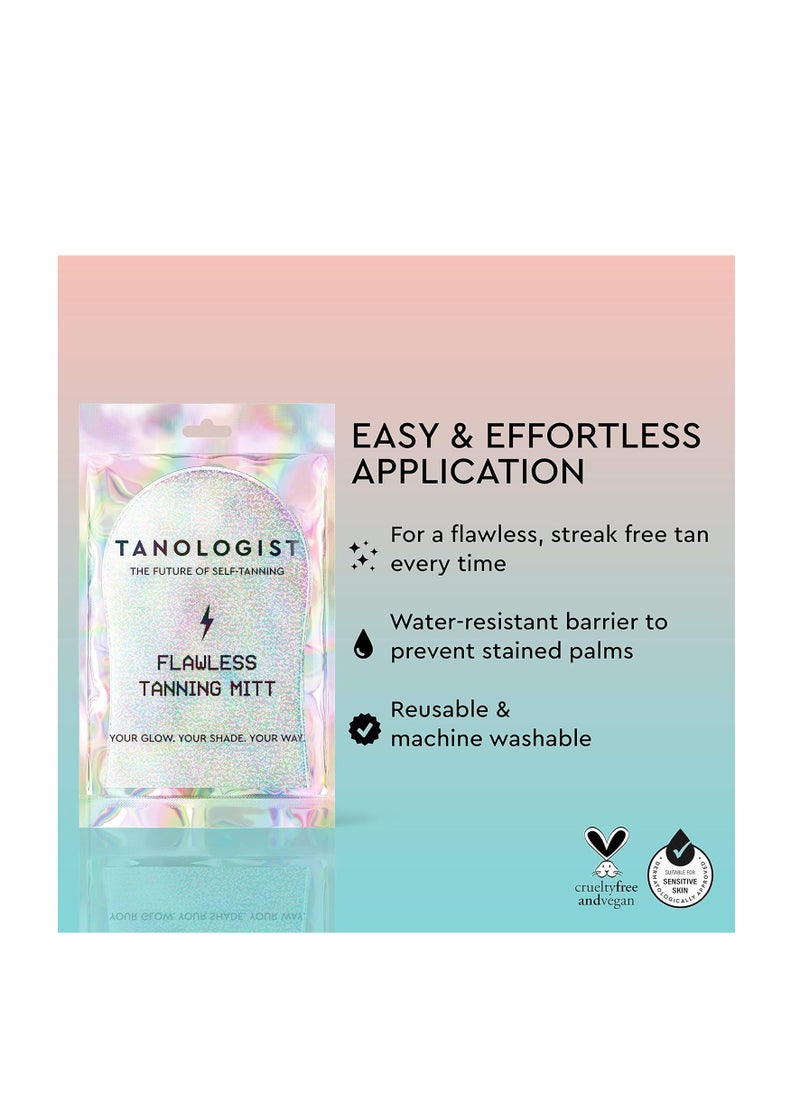 Tanologist Tanologist Flawless Tanning Mitt - Reusable and Washable Self Tanner Applicator for Smooth and Streak Free Self Tan, 1 Count  - Image 2