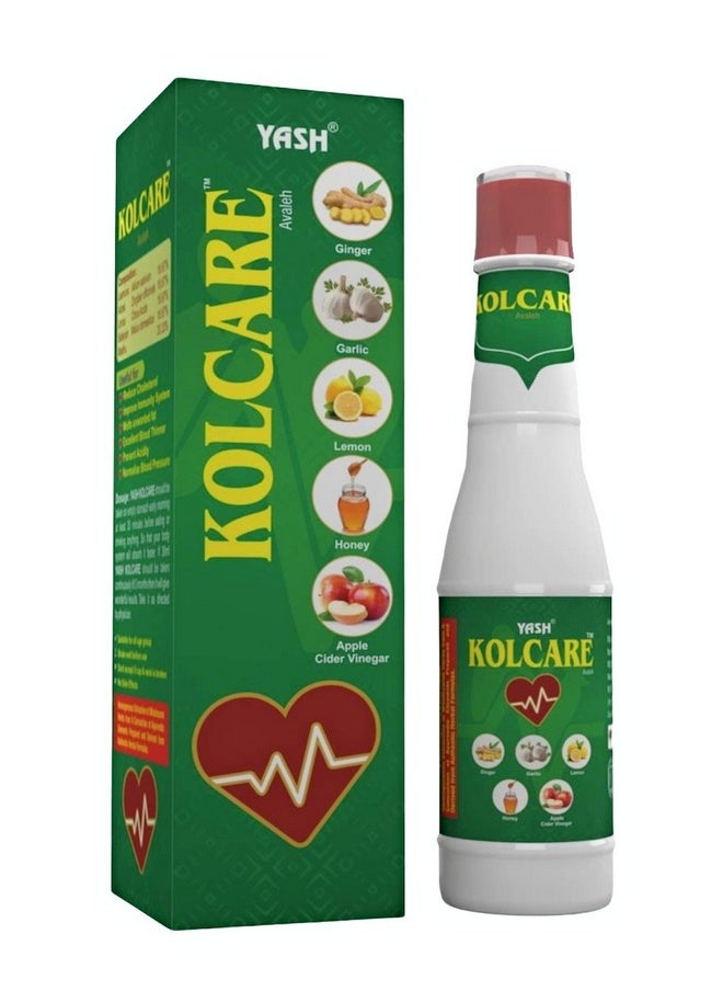 YASH - Kolcare Avaleh Helpfull Reduce Cholesterol, Improve Immunity System, Melts Unwanted Fat, Excellent Blood Thinner, Prevent Acidity, Normalise Bood Pressure 500 Ml - Image 1