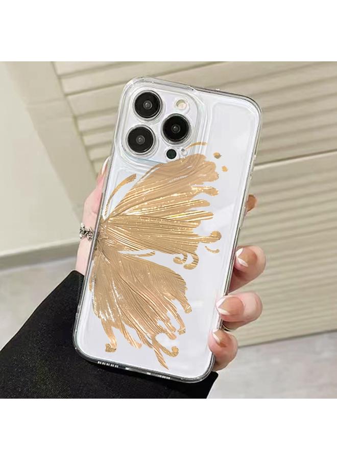 Zaboon Case For iPhone 12 Pro Butterfly Pattern Transparent TPU Phone Case - Image 1