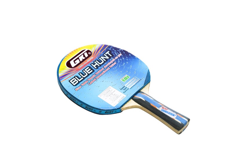 GKI Blue Hunt Tennis Racket,Speed 92, Spin 90, Control 96 - Image 1