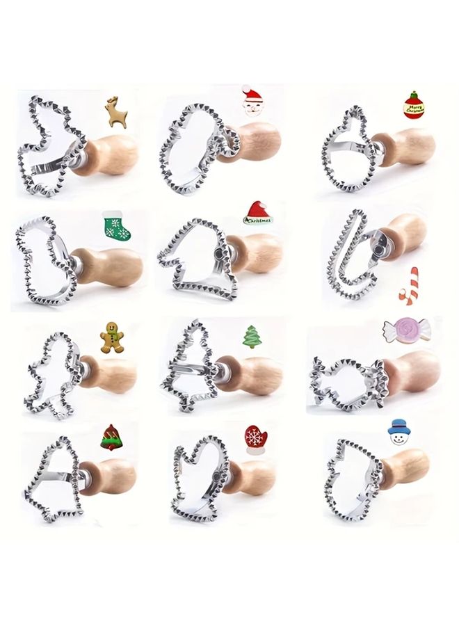 1pc Heavy Duty Snowman Cookie Cutter with Metallic Body Precision Cutting Edge for Christmas Gingerbread Sugar Ideal for Home Bakers and Professional Pastry Chefs Holiday Baking Essential - Image 2