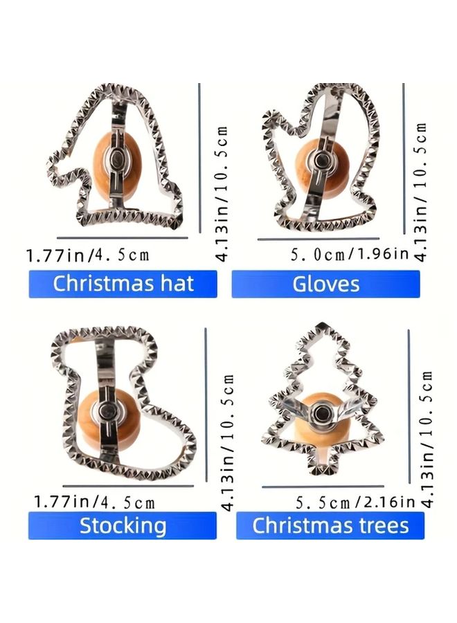 1pc Heavy Duty Snowman Cookie Cutter with Metallic Body Precision Cutting Edge for Christmas Gingerbread Sugar Ideal for Home Bakers and Professional Pastry Chefs Holiday Baking Essential - Image 3