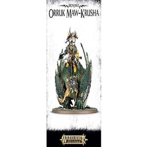 Games Workshop Warhammer AoS - Ironjawz Megaboss on Maw-krusha 99120209032 Black - Image 3