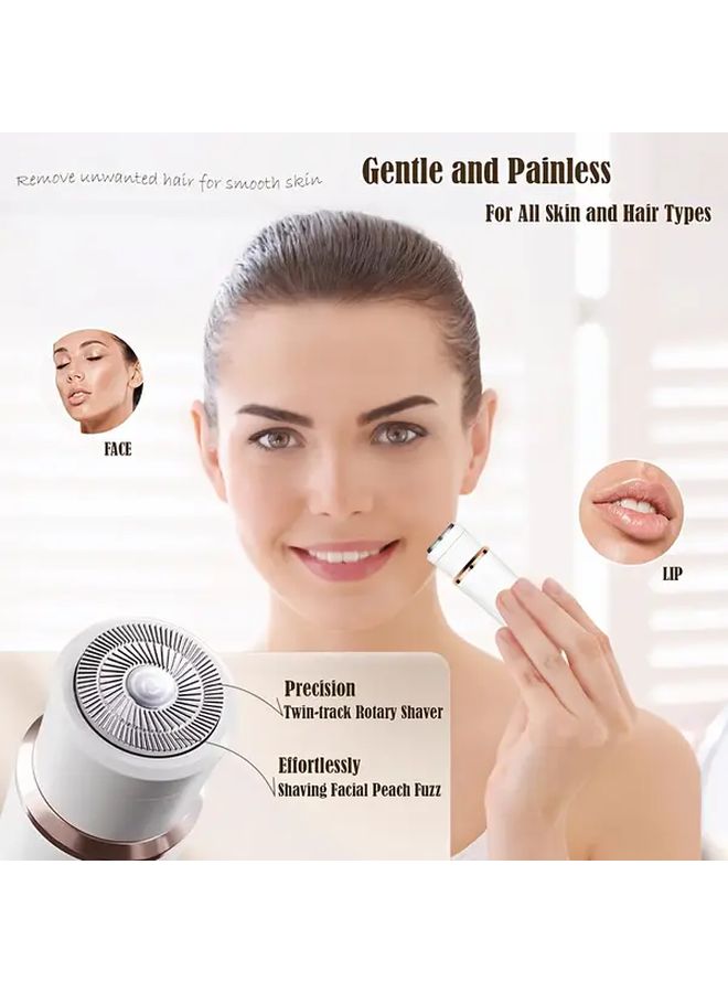 مجموعة العناية النسائية 4 في 1 القابلة لإعادة الشحن عبر USB للجسم والوجه وإزالة شعر البيكيني - Image 5
