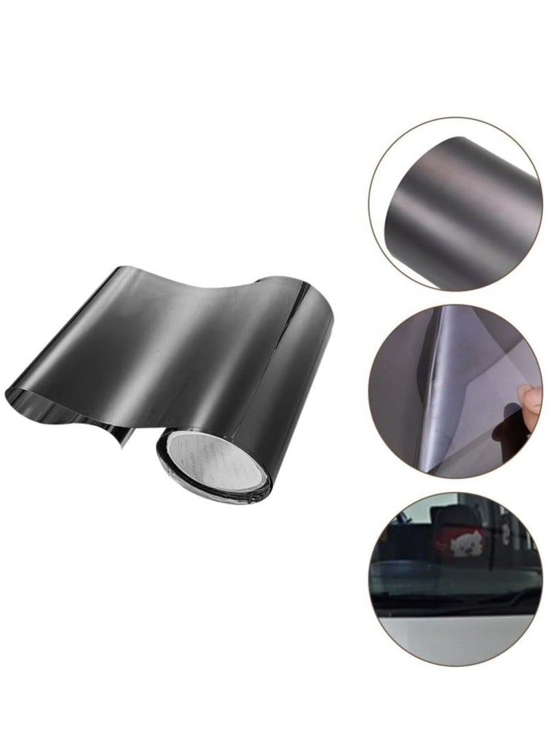Captaintech Car Window Film, Sun Strip Window Tint Film One Way Daytime Privacy Static Cling Sun Blocking Anti UV Reflective Window Tint for Home Office - Image 2