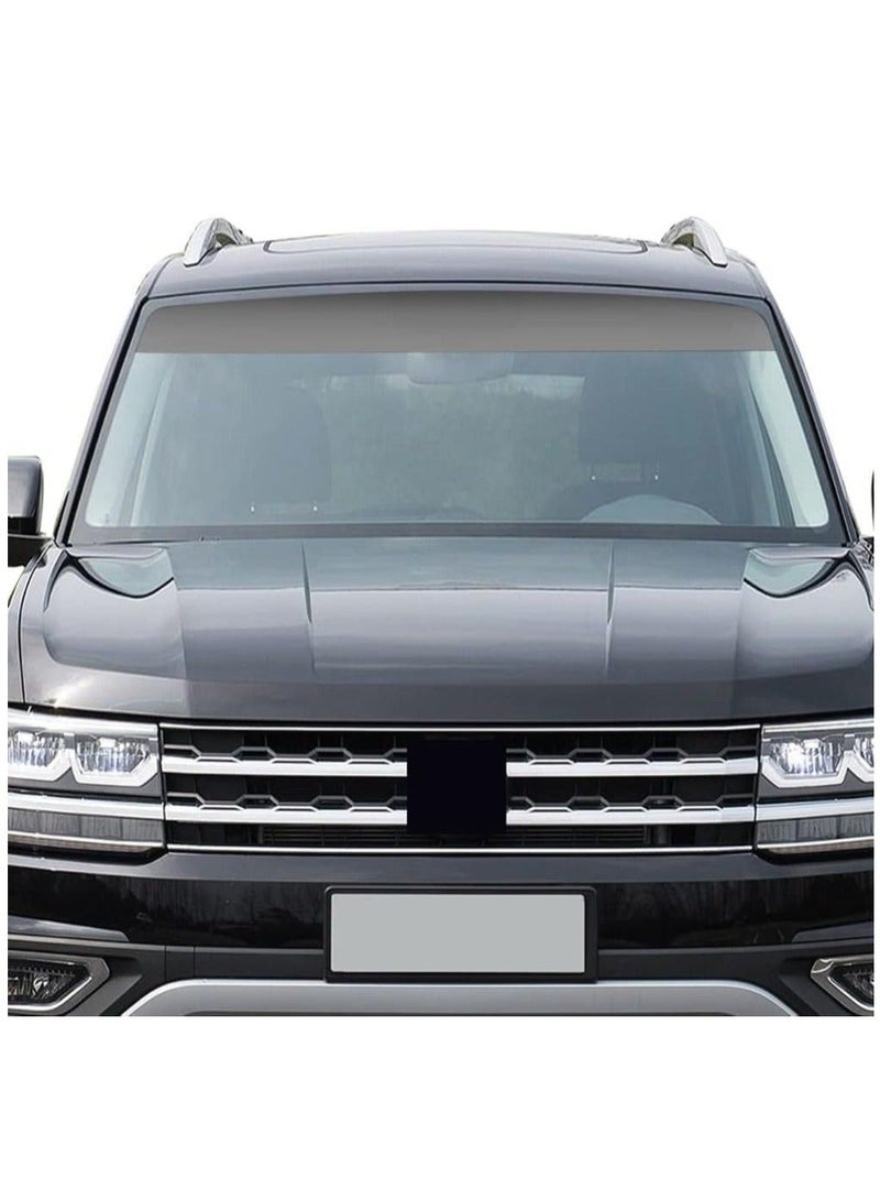 Captaintech Car Window Film, Sun Strip Window Tint Film One Way Daytime Privacy Static Cling Sun Blocking Anti UV Reflective Window Tint for Home Office - Image 5