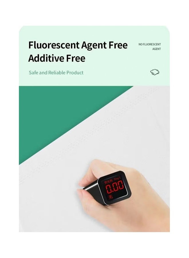 جيفت ملاءات سرير صغيرة للاستخدام مرة واحدة للسفر، طقم ملاءات سرير قطنية صغيرة للاستخدام مرة واحدة مع أربع قطع من غطاء اللحاف وغطاء الوسادة، مما يوفر غطاء سرير عمليًا لرحلاتك ومستلزمات الفنادق. - Image 5