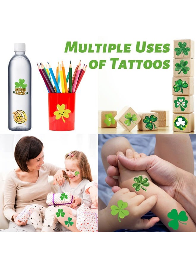winthrop 240 Pcs Shamrock Temporary Tattoos for kids, Safety Waterproof Bulk Tattoos Stickers, Children's Temporary Tattoo Toys, Best Choice for St. Patrick's Day Parade and Irish Party , 60 Different - Image 4