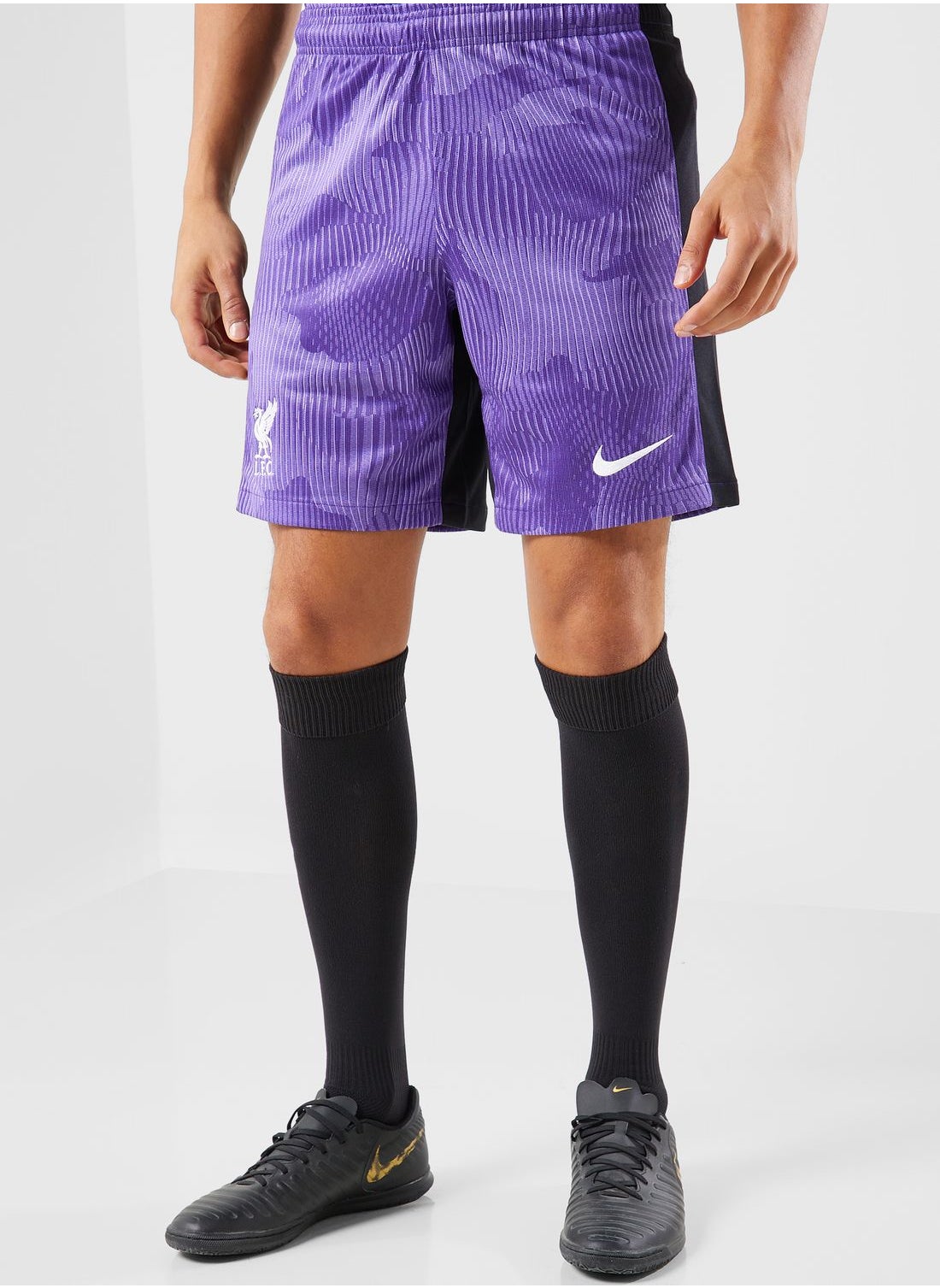 purple liverpool shorts