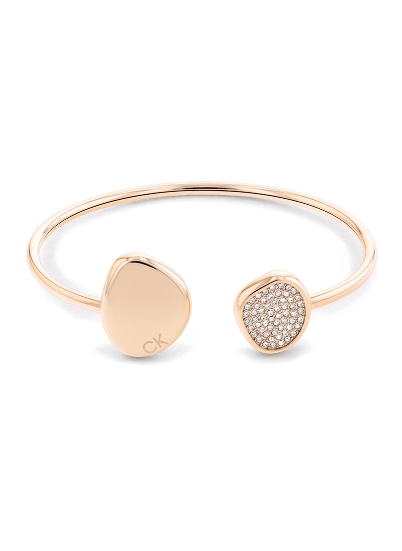 CALVIN KLEIN CALVIN KLEIN JEWELRY FASCINATE WOMENS MEMORY STEEL BANGLE - 35000216  - Image 1