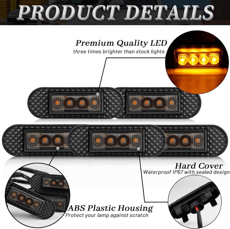 BINQIGOO LED Front Grille Light Set for Ford Bronco - Image 5