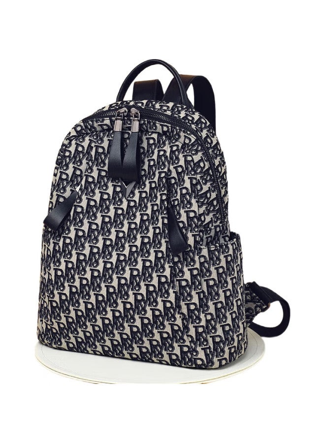 Yuyula Backpack For Women, Large Capacity, Lightweight For Travel And Business, Fashionable Casual High-End Canvas Laptop Bag With Stylish Design - Image 2