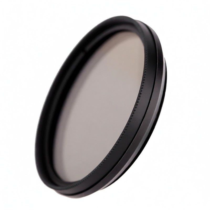 Adjustable ND Filter: 46 mm Black, Light Reduction From ND2 To ND400, True Color Balance - Motion Blur Effects, Neutral Density Filter For Dynamic Bright Environment Photography, SLR Digital Cameras C - Image 1