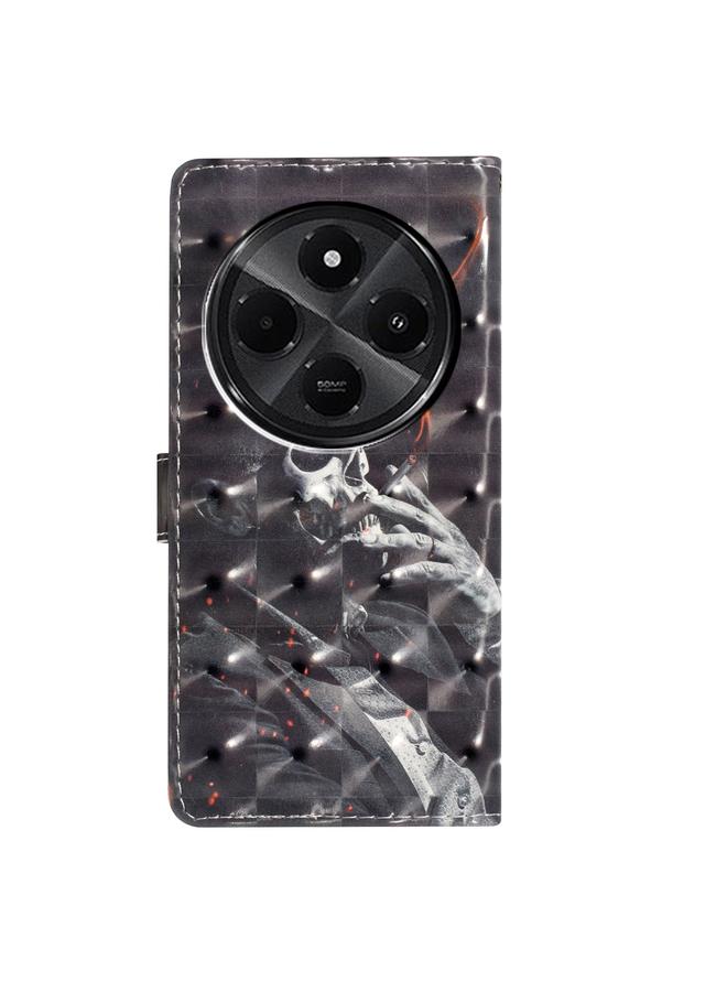 S-TOP Case For Redmi A4 5G 3D Pattern Leather Phone Case - Image 3