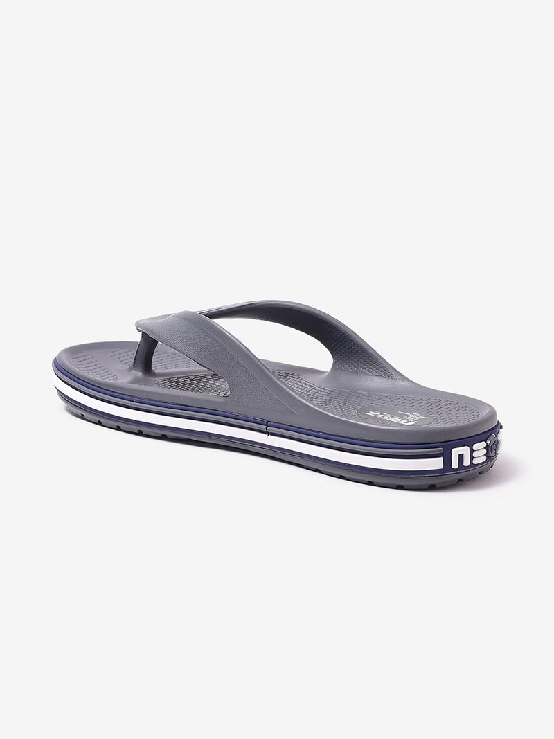 Neoz Extra Soft Men's Slippers with Cushion FootBed for Adult | Comfortable & Light Weight | Stylish & Anti-Skid | Waterproof & Regular Flip Flops for Gents/Boys, M-COOLZ-1-CARBON_6 - Image 5