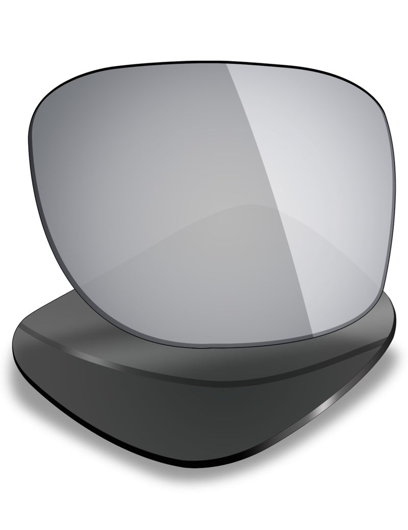 Mryok UV400 Replacement Lenses for Oakley Jupiter Squared OO9135 / Jupiter Carbon OO9220 Sunglass, HD Polarized, UV Protection, Impact Resistant & Perfectly Fit - Silver Titanium - Image 3
