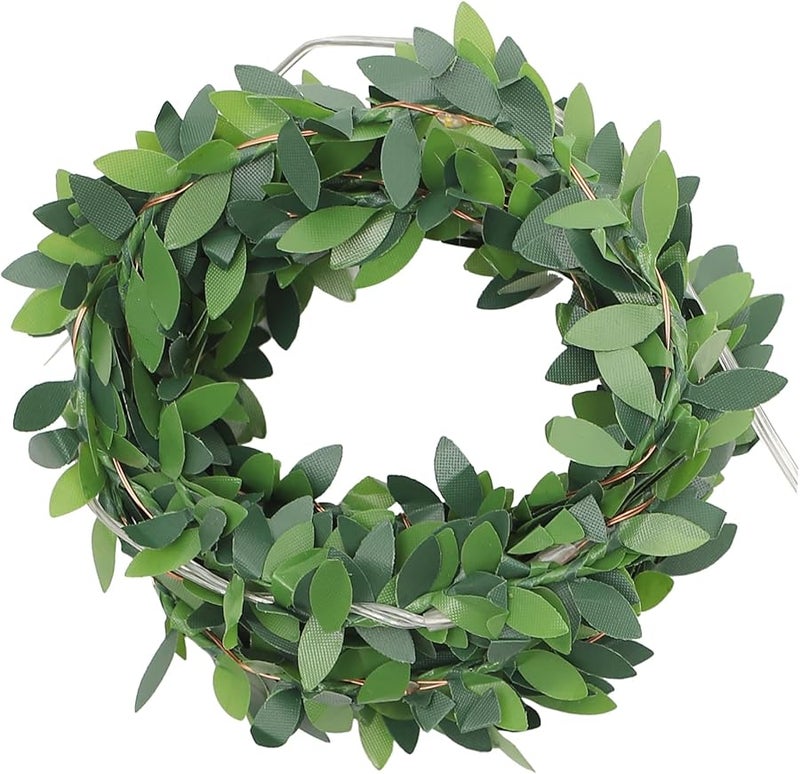 Green Leaves LED Fairy Garland String Lights For Party Wedding Christmas Decor - Image 2