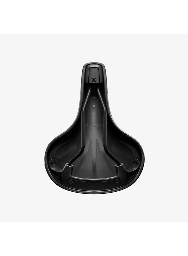 Brooks England Cambium C67 Bike Saddle for Upright Urban Cycling, Waterproof Rubber, Black - Image 5