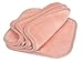 Eurow Reusable Makeup Remover Cloths, Soft Microfiber Face Towels for All Skin Types, Chemical-Free, Protective, Machine Washable, Gentle & Effective Facial Cleansing, 8"x8", Coral, 4-Pack - Image 2