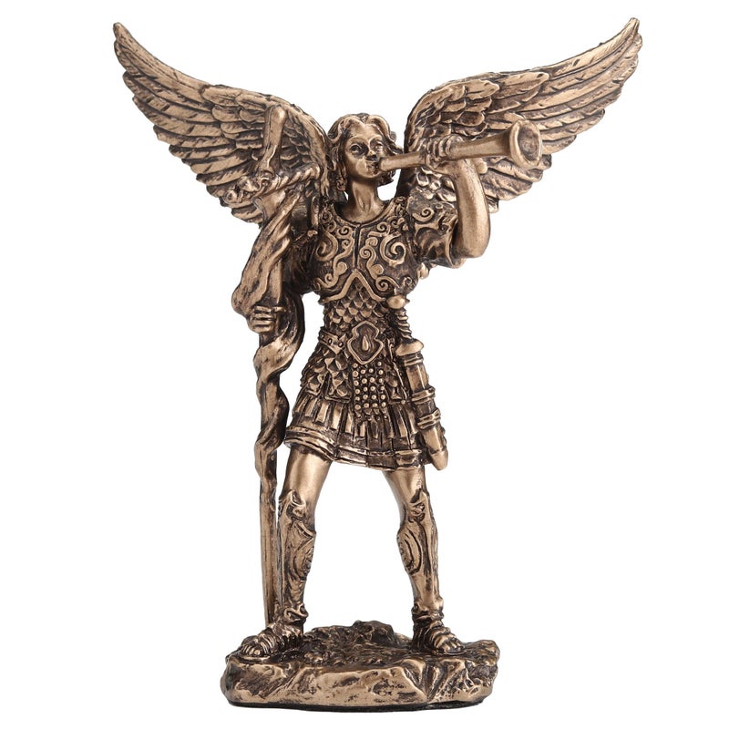 Veronese Design 3 12 Inch Archangel Gabriel Miniature Resin Figurine