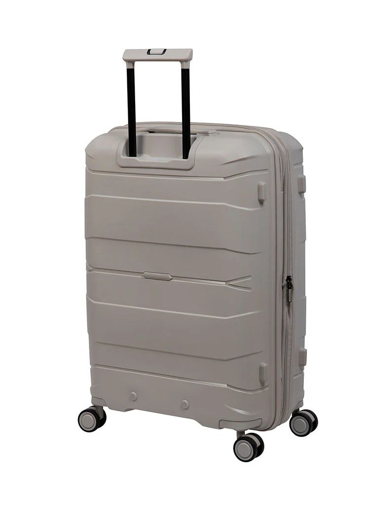 it Luggage it luggage Momentous, Unisex Polypropylene Material Hard Case Luggage, 8x360 degree Spinner Wheels, Expandable Trolley Bag, TSA Type lock, 15-2886-08, Size Cabin with Pocket, Color Pumice Stone  - Image 3
