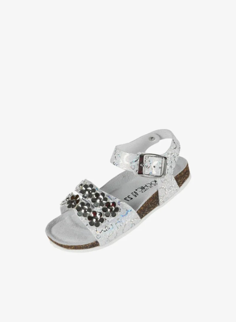 Biochic White Biochic Girls Backstrap Sandal 012-430 864MVT-White for Women | Best Price UAE