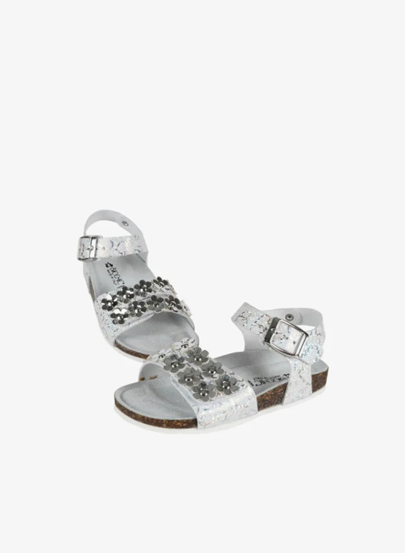 BiOCHIC Biochic Girls Backstrap Sandal 012-430 864MVT-White