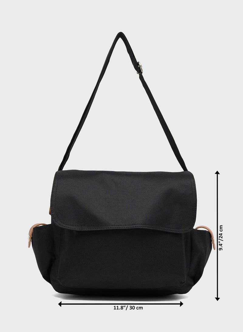 Seventy Five Casual Crossbody Messenger Bag  - Image 5