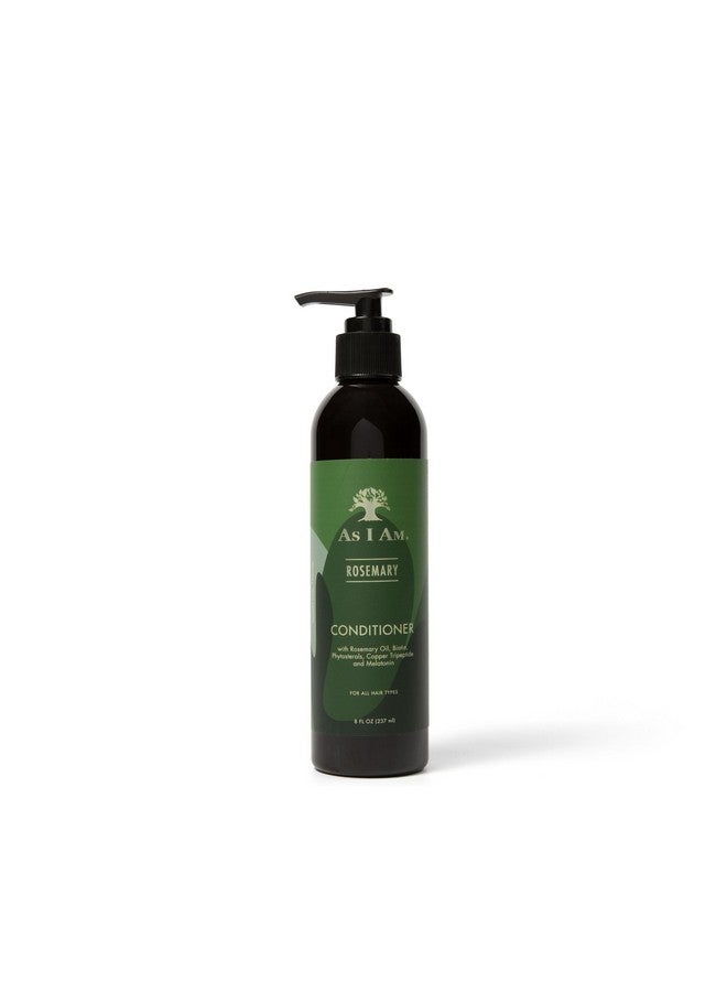 As I Am Rosemary Conditioner - 8 Oz - With Melatonin & Ceramide - Image 1