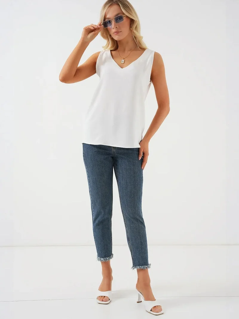 بيغ دارت BDART V-Neck Pull-On Blouse